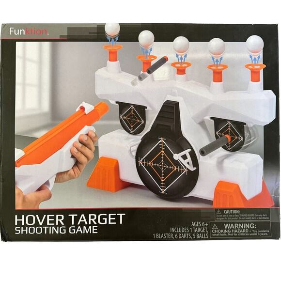 Funktion Hover Target Shooting Dart Game NEW - Picture 1 of 2